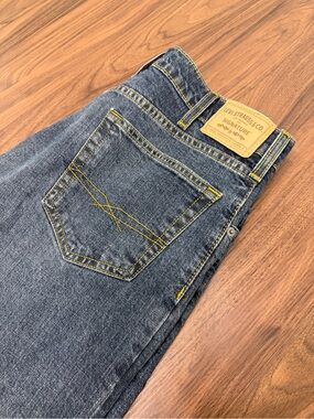 Levi Strauss & Co. Signature men’s bootcut jeans in classic blue denim